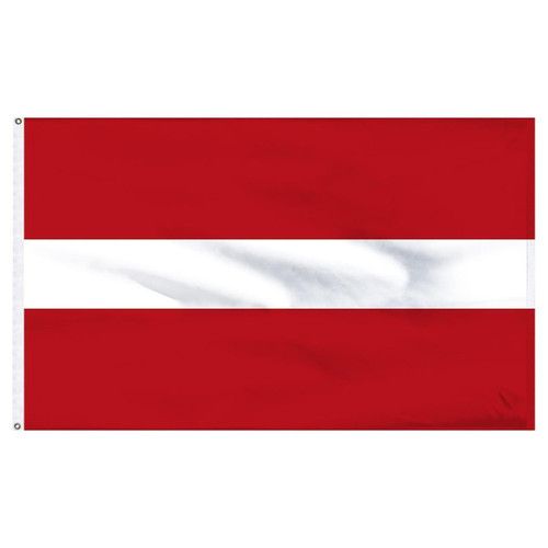 Latvia 3' x 5' Light Weight Polyester