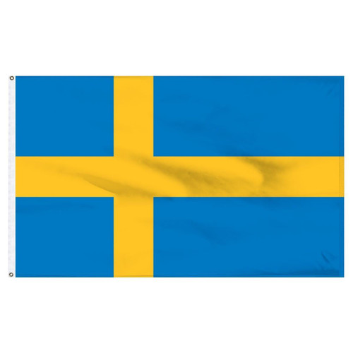 Sweden 3' x 5' Light Weight Polyester Sweden 3' x 5' Light Weight Polyester