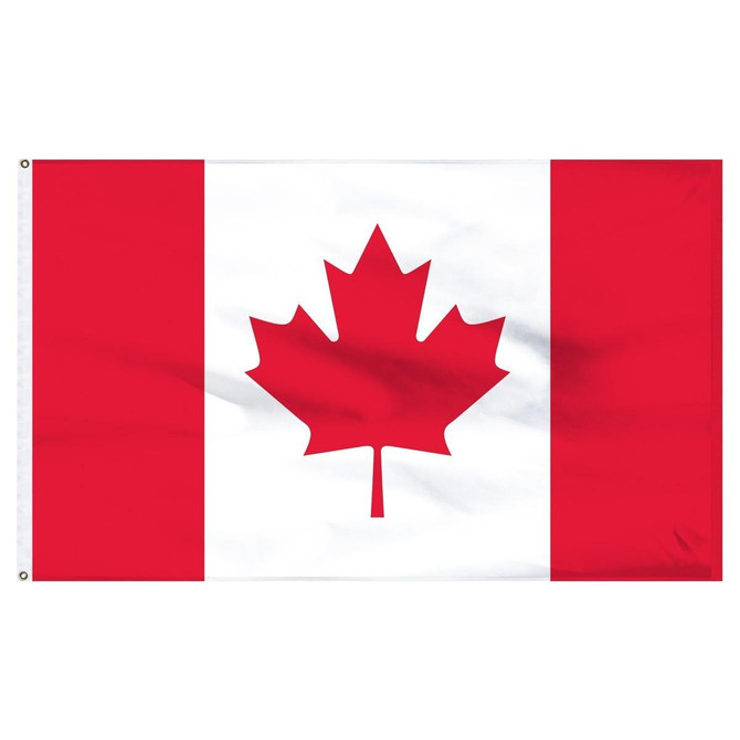 Canada 2' x 3' Light Weight Polyester Canada 2' x 3' Light Weight Polyester
