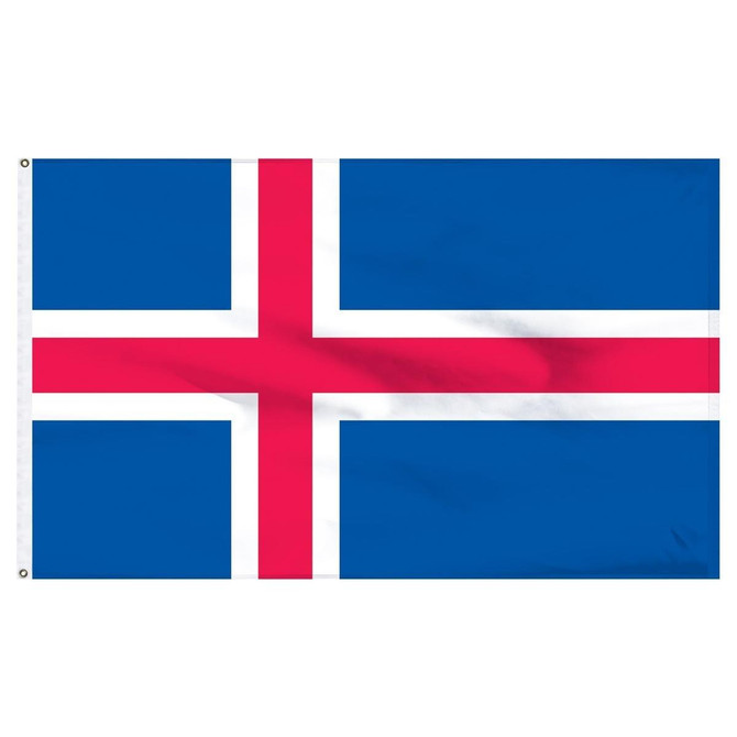 Iceland 3' x 5' Outdoor Nylon Flag