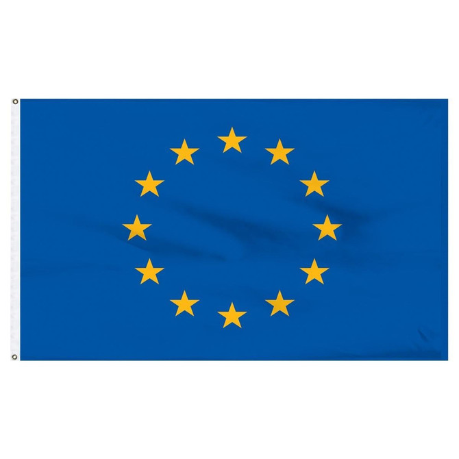 European Union 2' x 3' Light Weight Polyester European Union 2' x 3' Light Weight Polyester