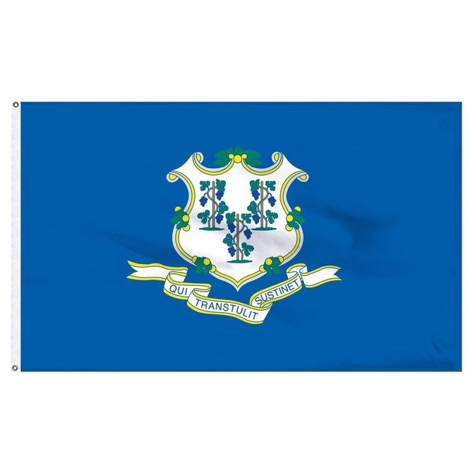 Connecticut 2' x 3' Outdoor Nylon Flag