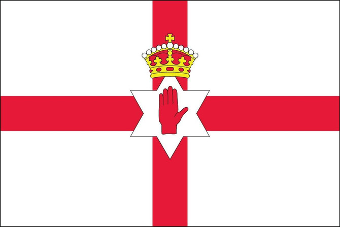 Northern Ireland 2' x 3' Light Weight Polyester Northern Ireland 2' x 3' Light Weight Polyester