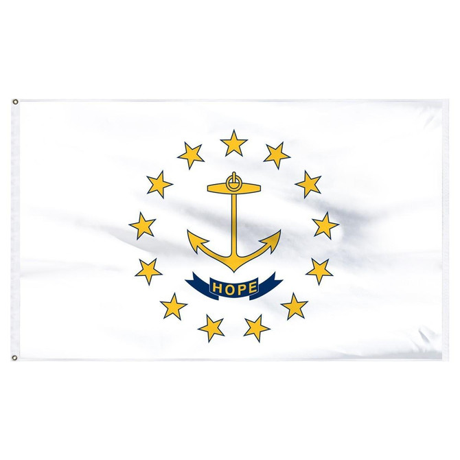 Rhode Island 3' x 5' Outdoor Nylon Flag