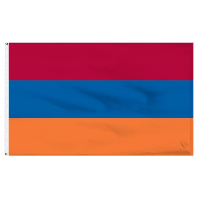 Armenia 3' x 5' Light Weight Polyester Armenia 3' x 5' Light Weight Polyester