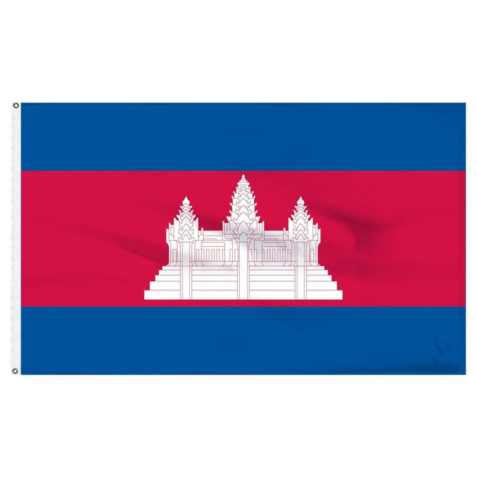 Cambodia 3' x 5' Light Weight Polyester