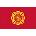 Fire Department 3' x 5' Outdoor Nylon Flag