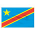 Dem Republic of Congo 2' x 3' Light Weight Polyester Dem Republic of Congo 2' x 3' Light Weight Polyester