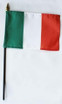 Ireland 4" x 6" Mounted Flags