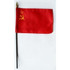 USSR 4" x 6" Mounted Flags