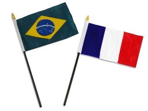 World Stick Flags