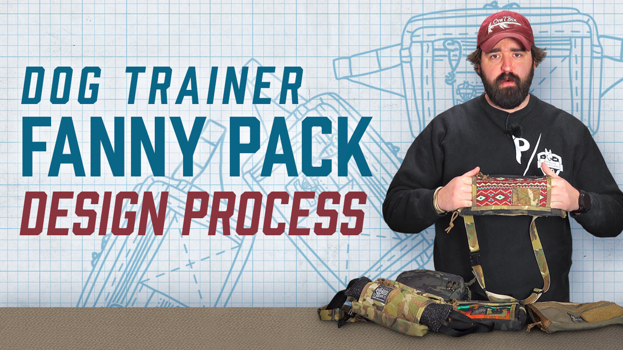 The Design Process of Our Dog Trainer Fanny Pack (DTFP) - Ray Allen ...