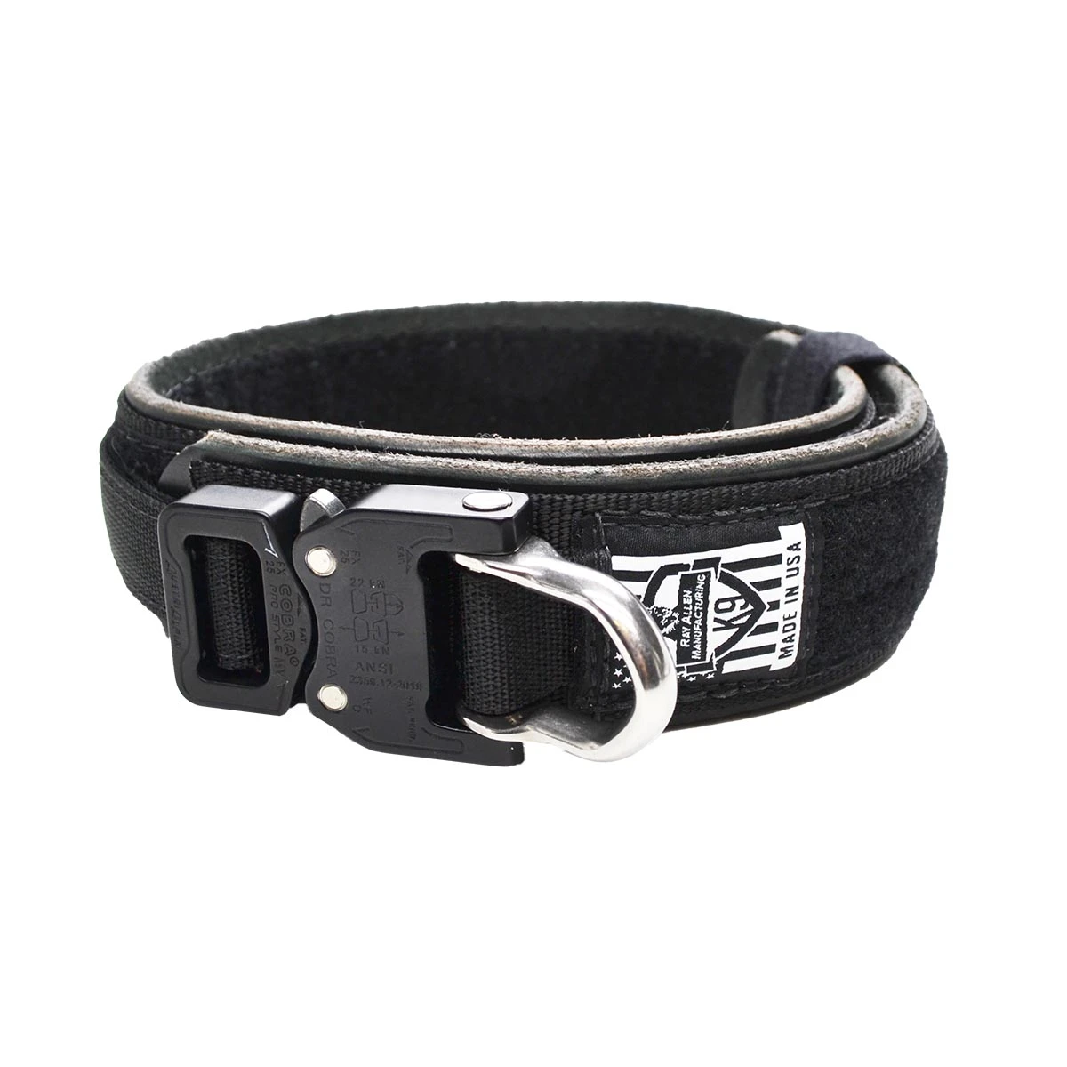RAM Collar™ | Leather and Nylon Combination Collar - Ray Allen