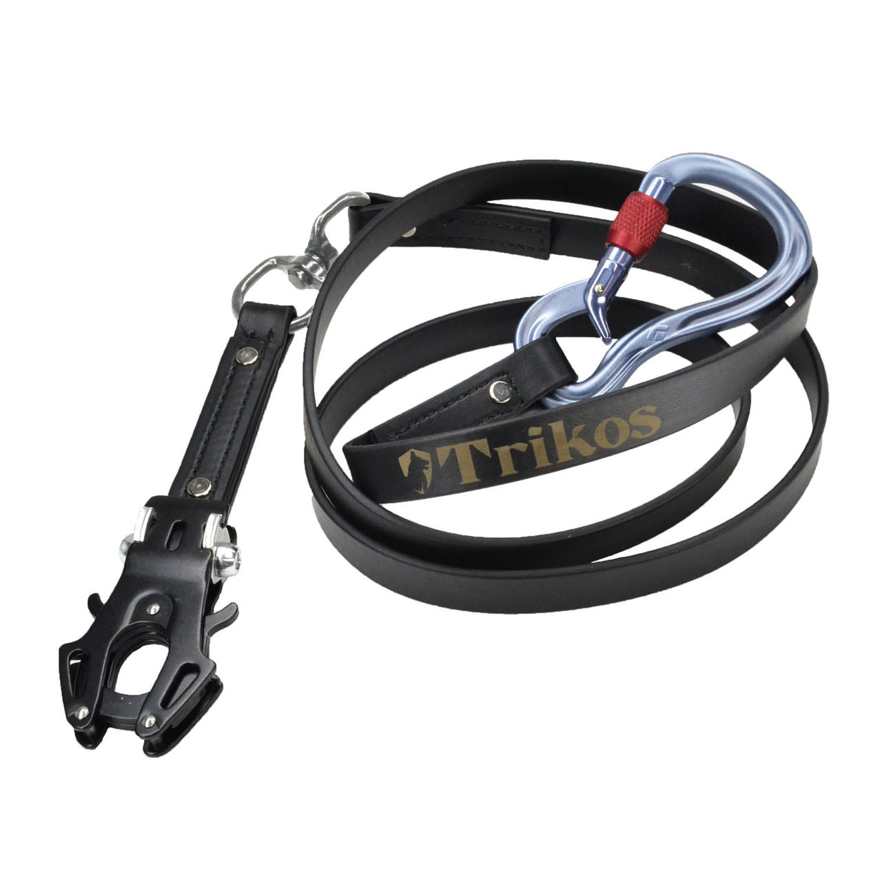 Gold Tactical BioThane Leash - Alpine Dog