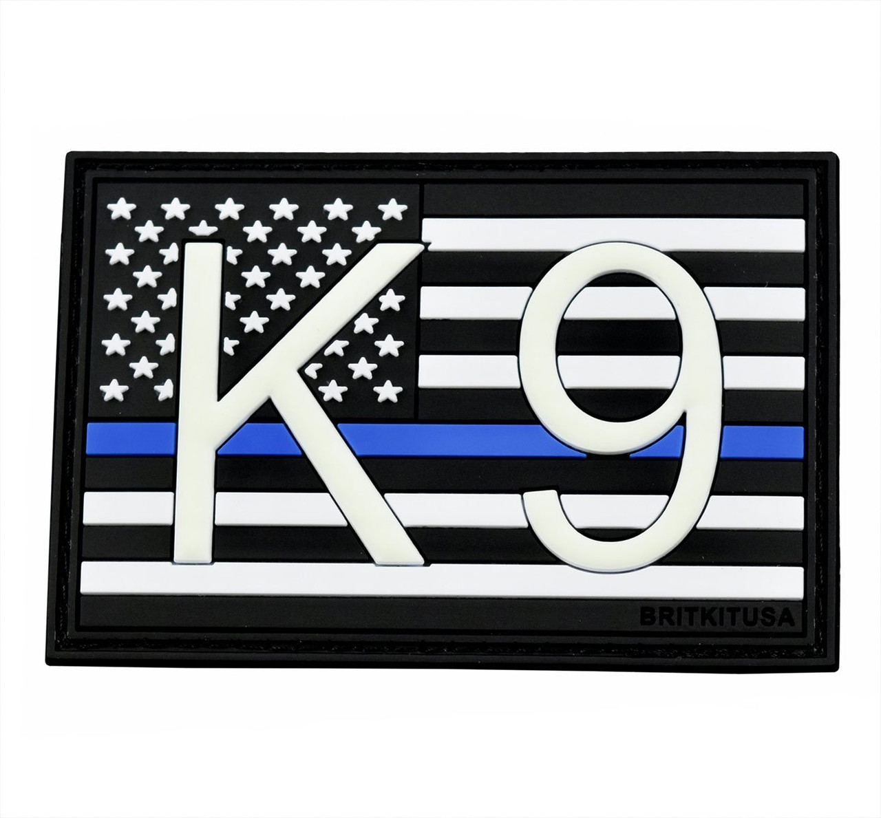 K9 Flag PVC Morale Patch  Morale Patches - Ray Allen Manufacturing