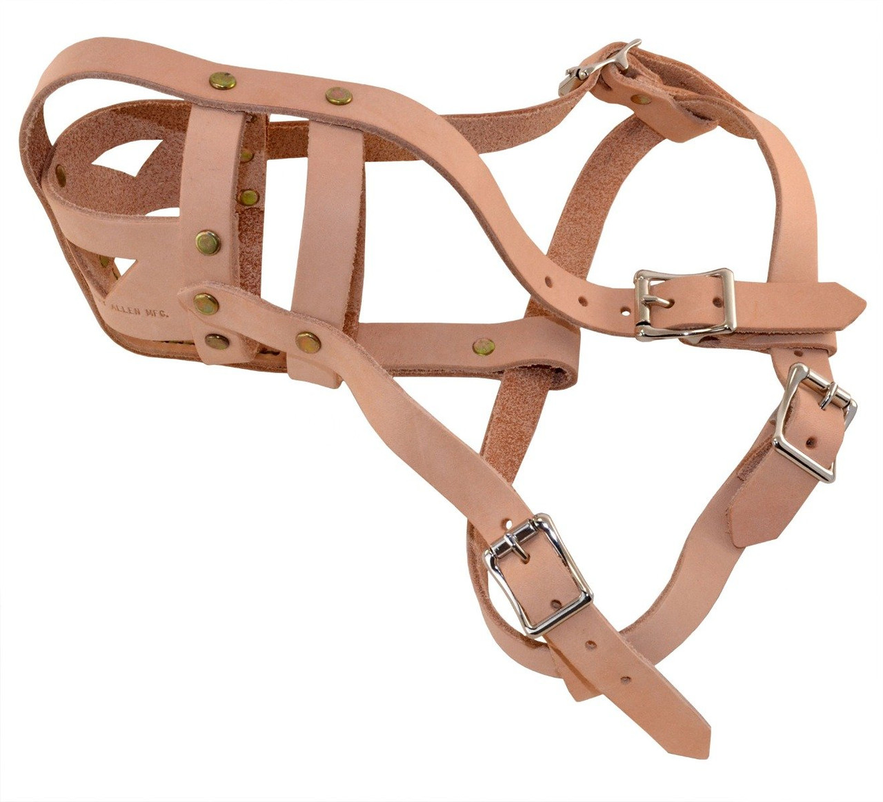 Leather Military Spec Standard Dog Muzzle
