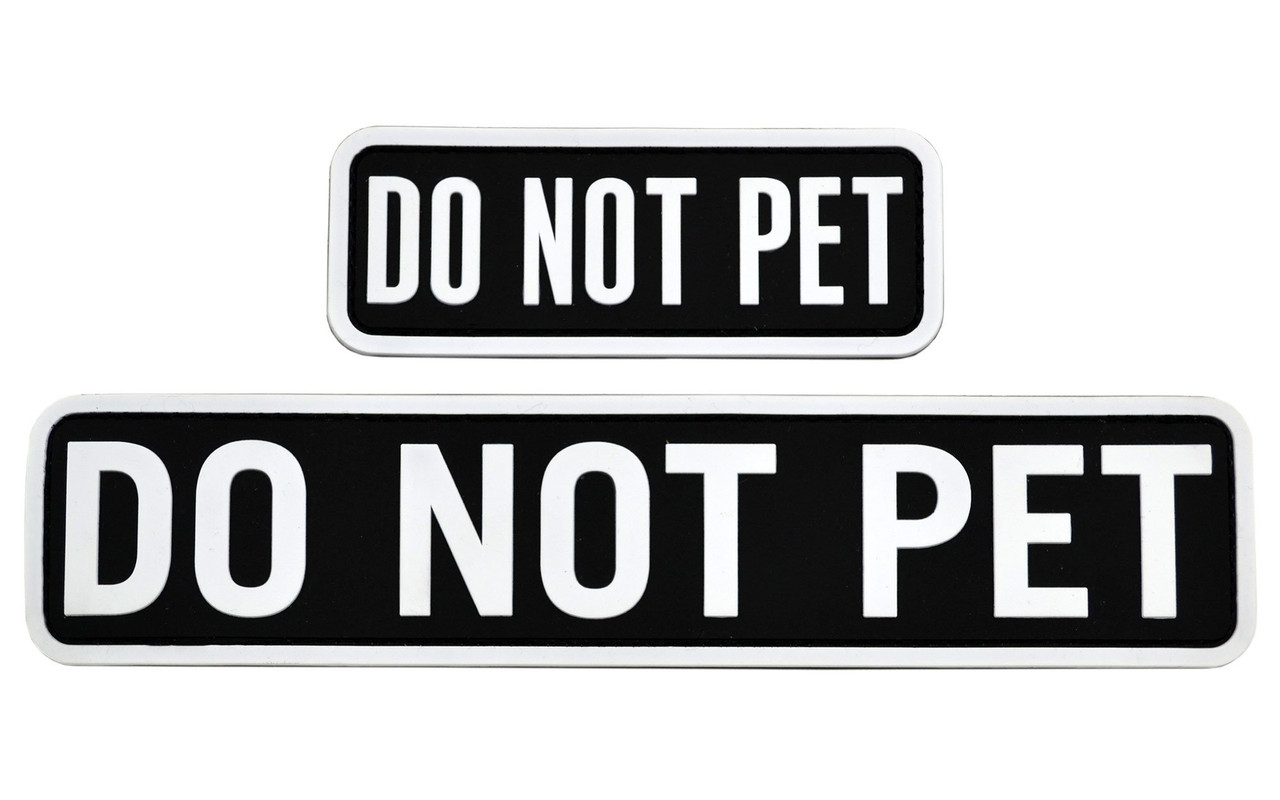 Julius K9 Do Not Pet Patch - Small