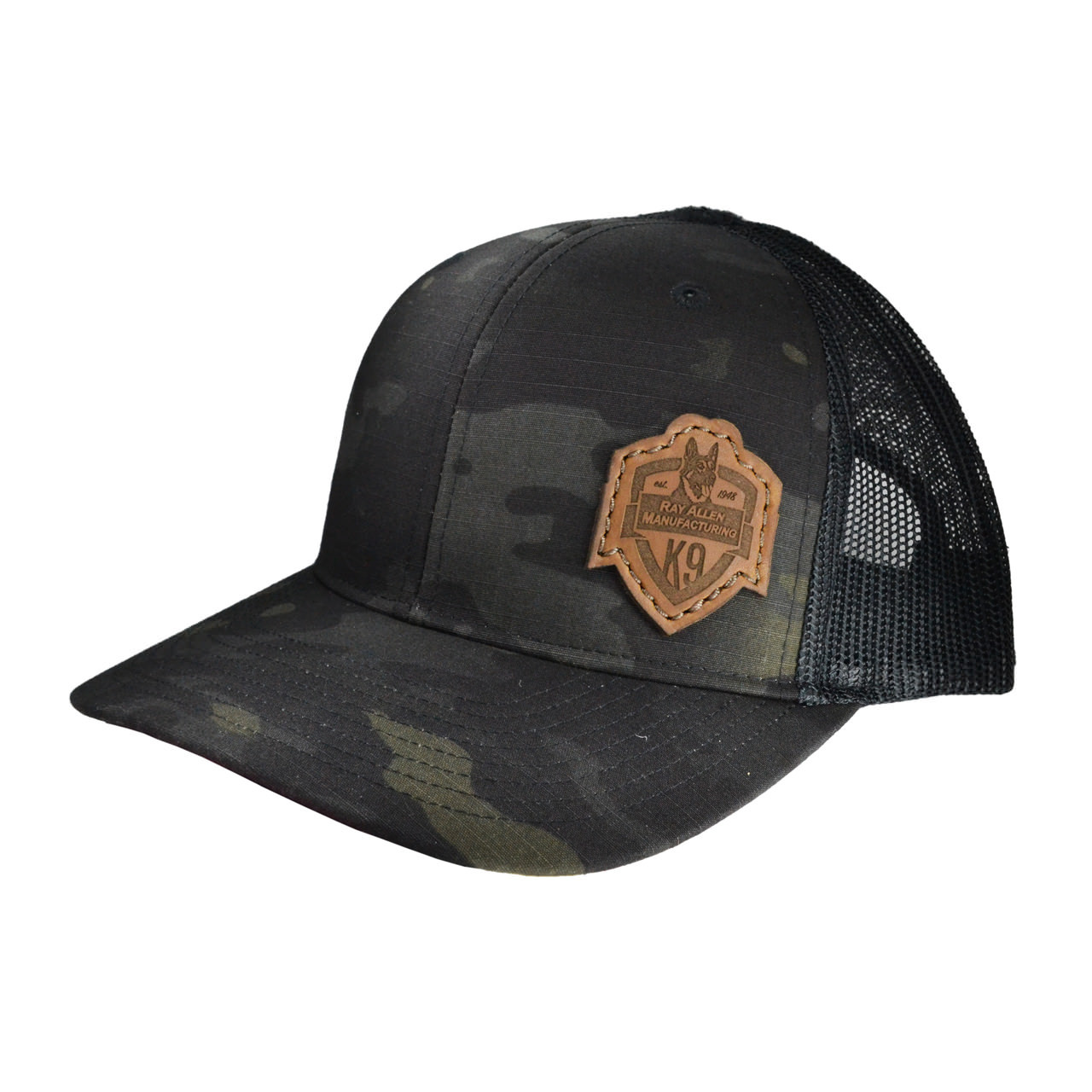 RAM Camo Leather Patch Hat | Ray Allen Snap Back Hat | Logo Ball Cap