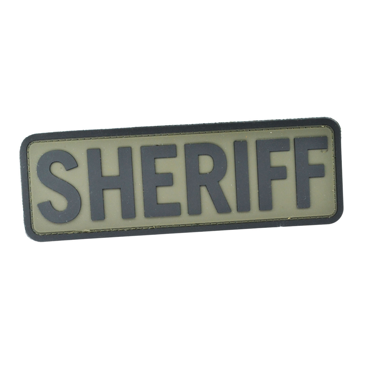 Velcro PVC Police Patch 6 x 3 Placard Identifier