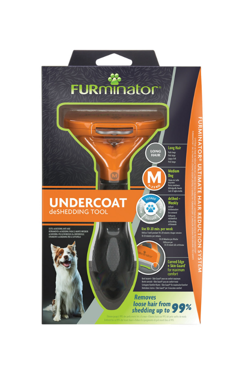 FURminator Deshedding Tool Short Hair for Dogs Medium