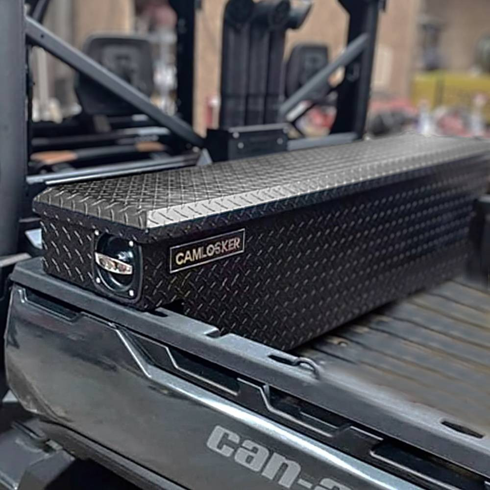 CamLocker SXS Crossover Matte Black UTV Tool Box | Weather Proof