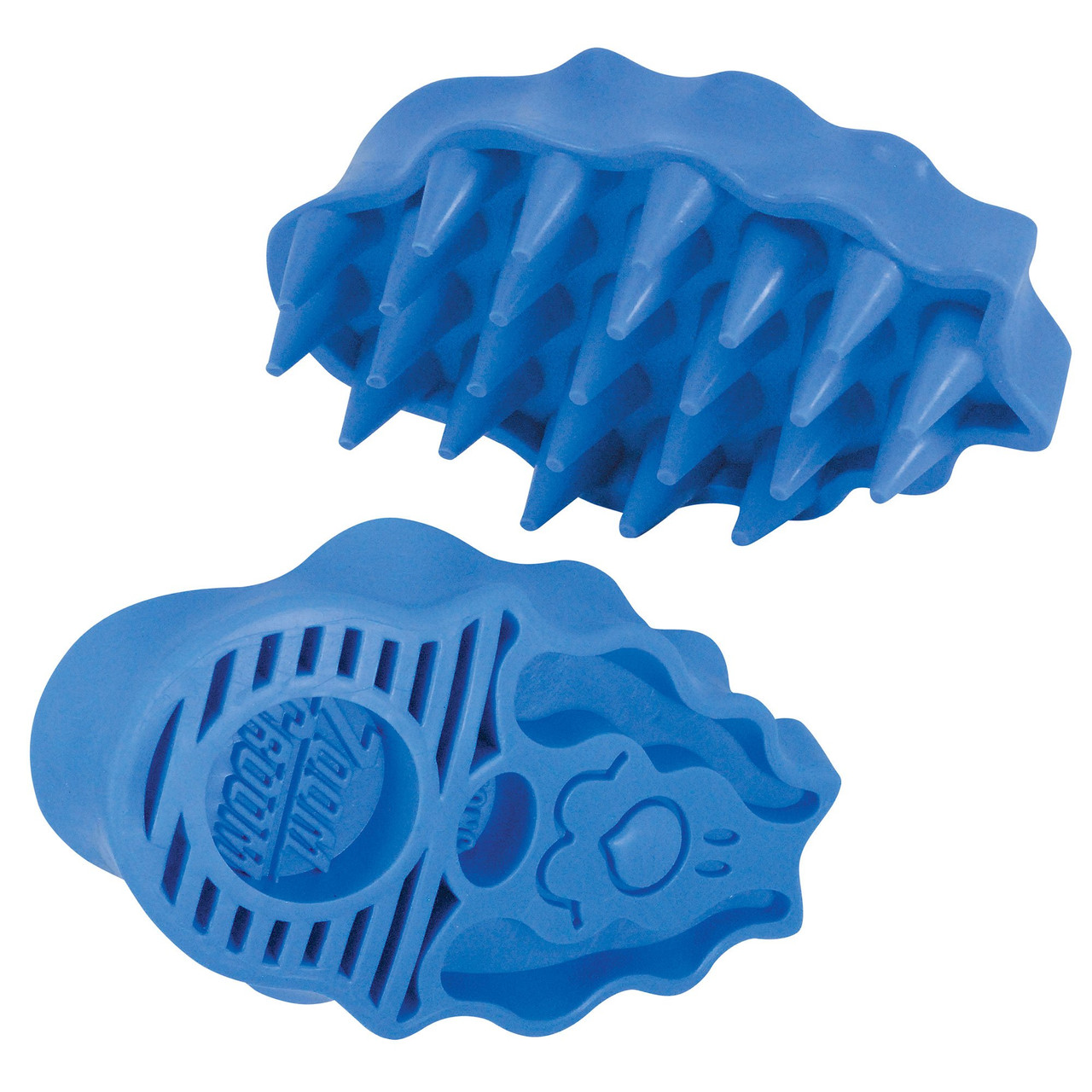 KONG Boysenberry Zoom Groom | Promotes Healthy Dog Coat - Ray
