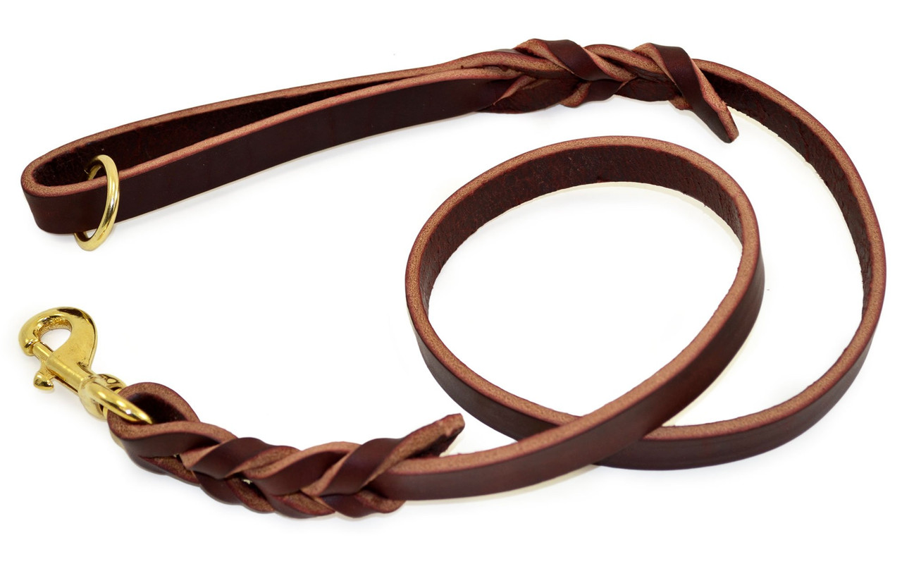 Waitst Leads Latigo Leather Waist Leads | Tough Working Dog Leash - Ray Allen ...