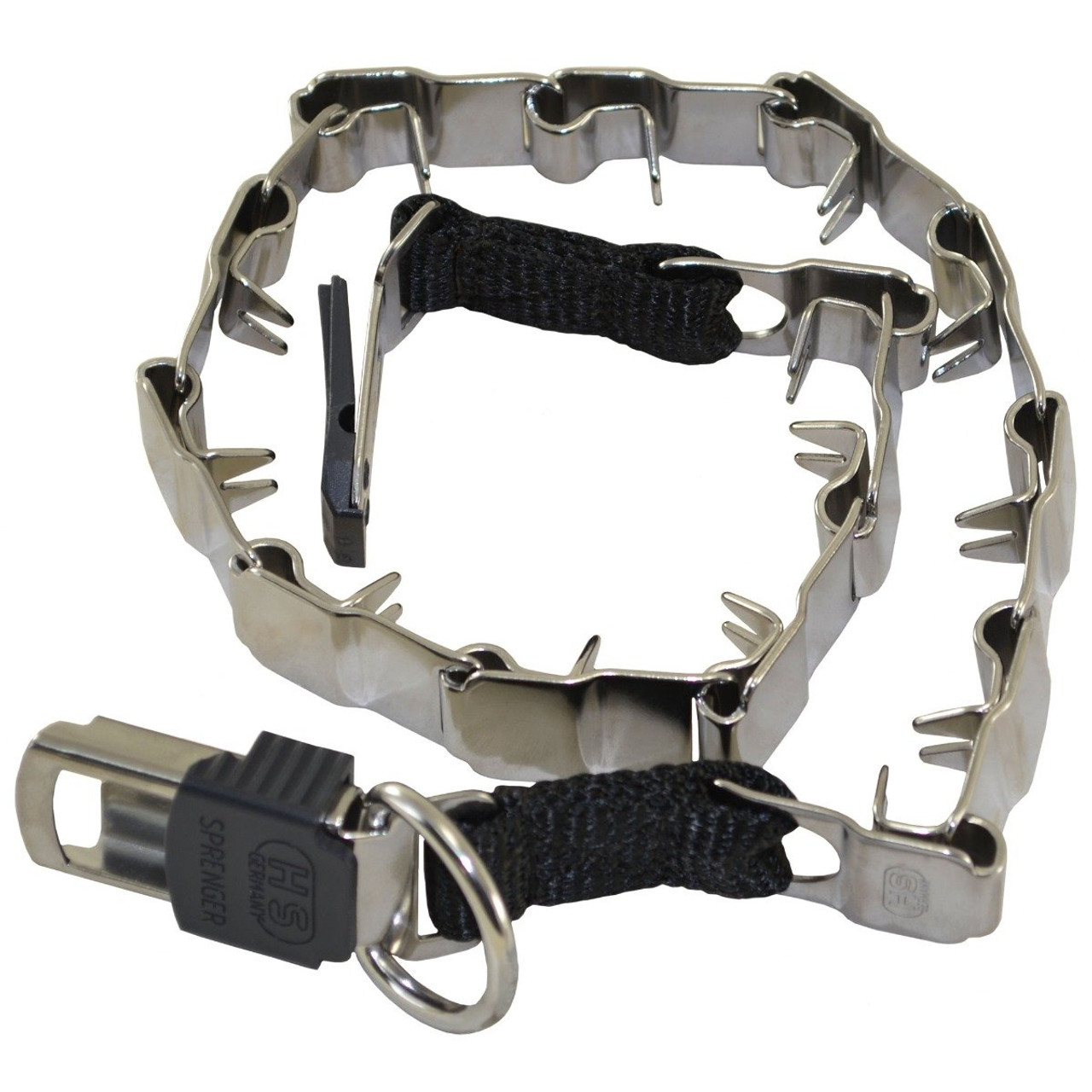 Herm Sprenger Neck-Tech Sport Stainless Steel Collar with ClicLock Buckle