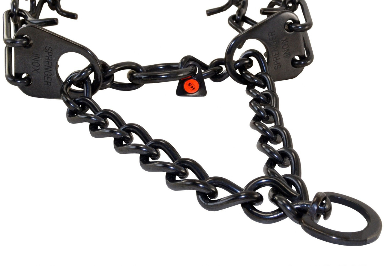 black pinch collar