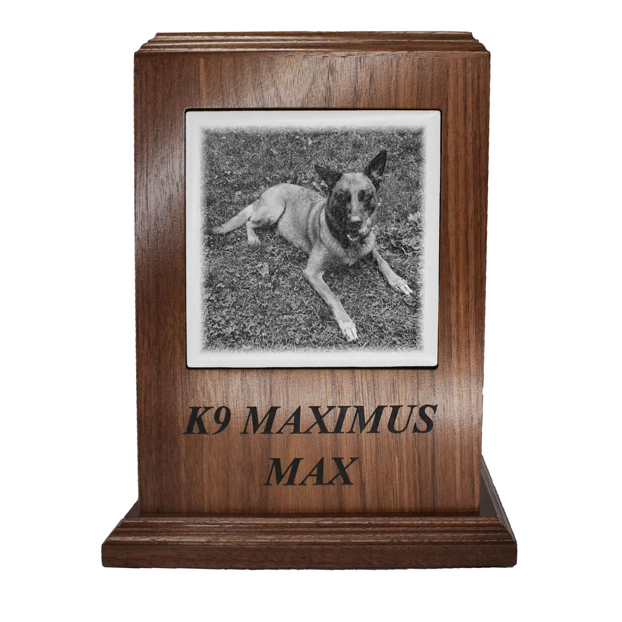 dog memorial urn