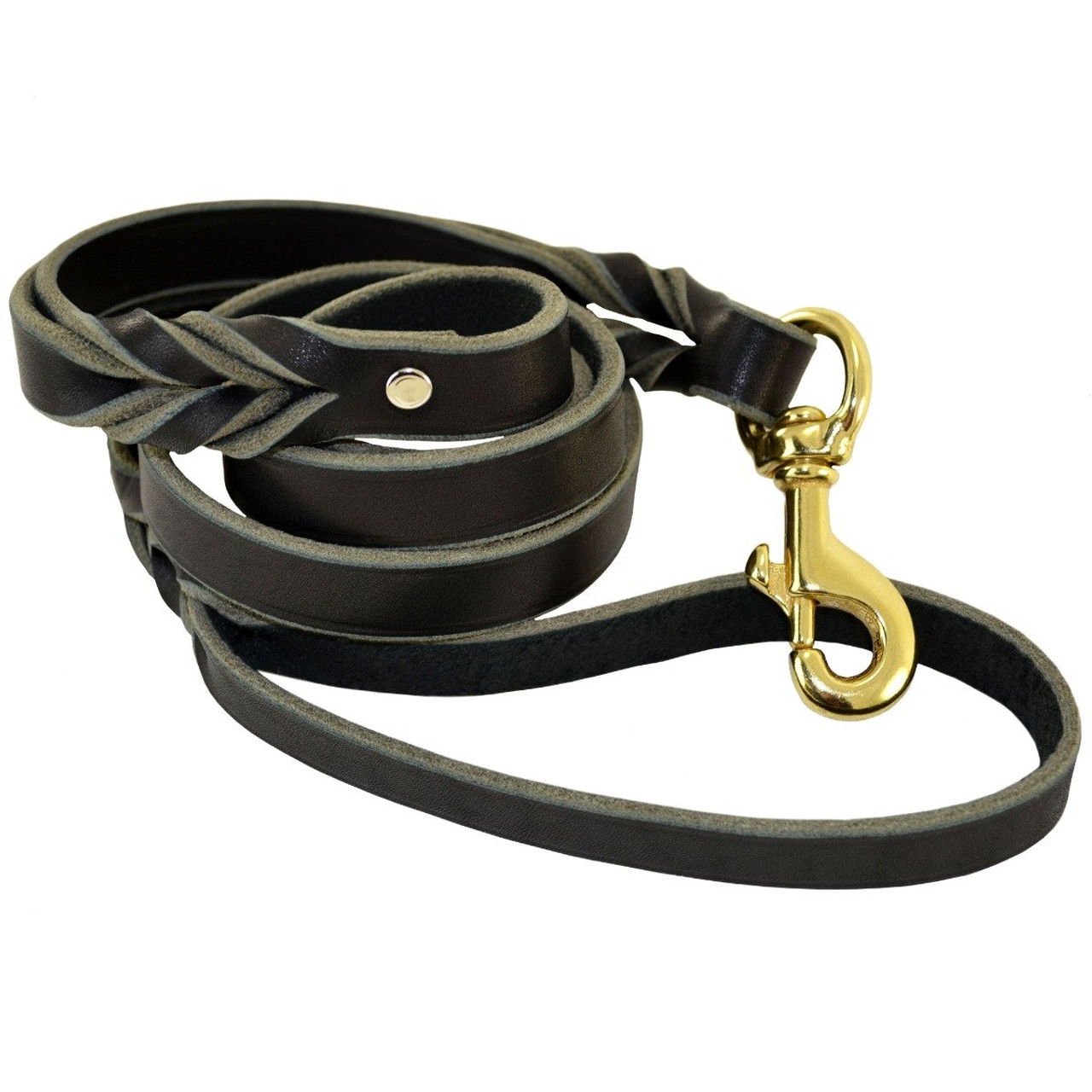 Amish leather dog leash clearance