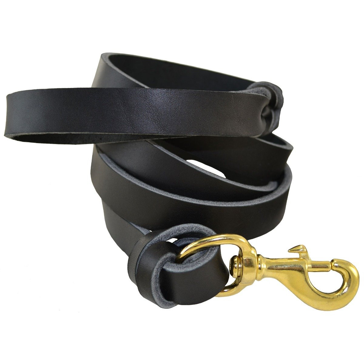 Knotted Heavy Leather Leash | Leather Dog Leash - Ray Allen