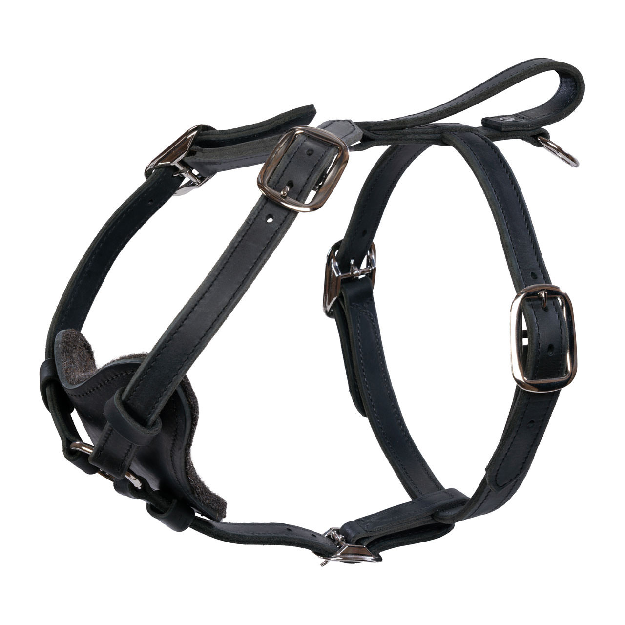 Double Layer Leather Harness - Ray Allen Manufacturing