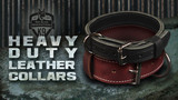 Latigo and Mil-Spec Leather Collars - Military and Working Dogs