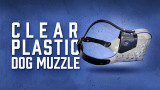 Ray Allen Clear Plastic Dog Muzzle