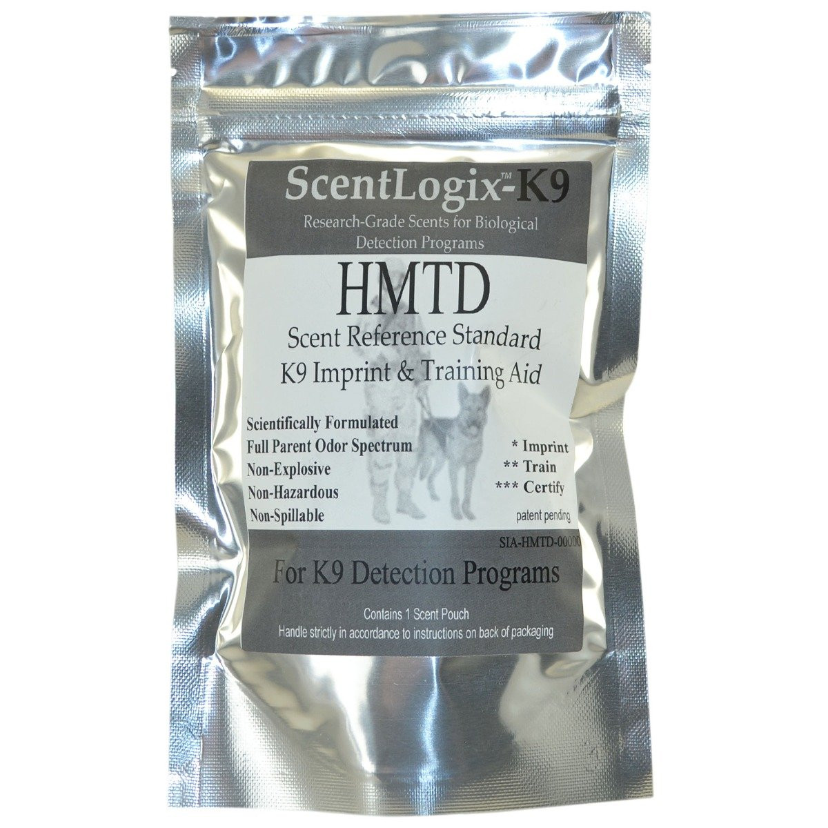 ScentLogix K9 Scent Training Kits HMTD and TATP K9 Nosework Ray