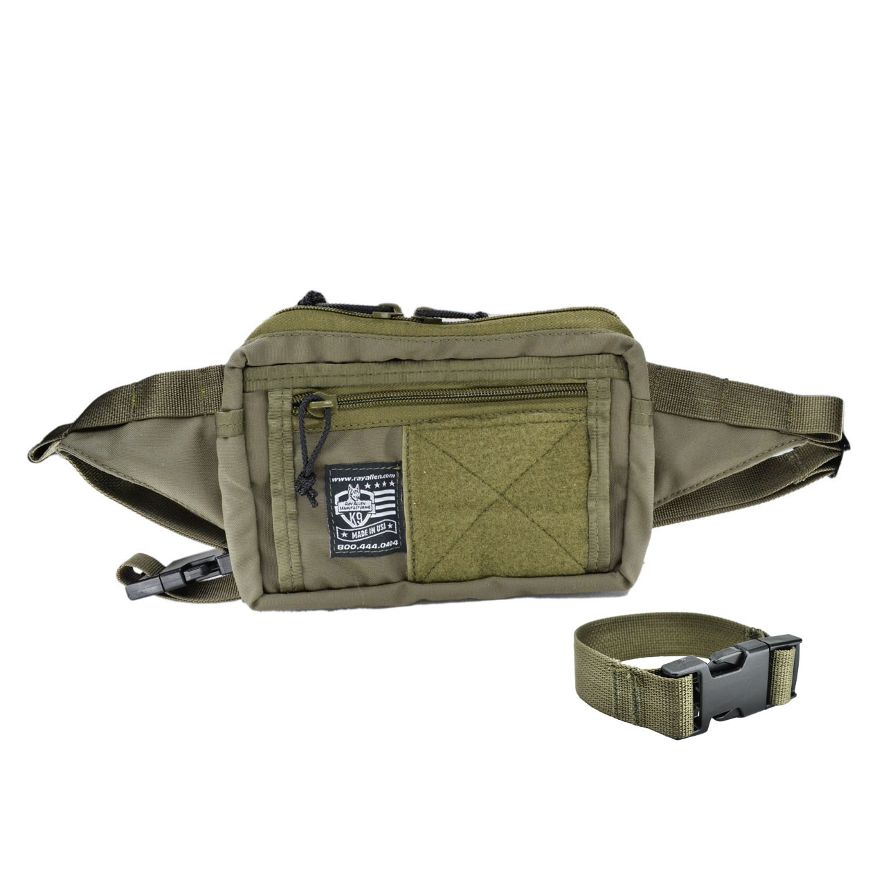 Dog Training Waist Apron - Hands-Free Pouch With Pockets For Treats & Gear, Camouflage
