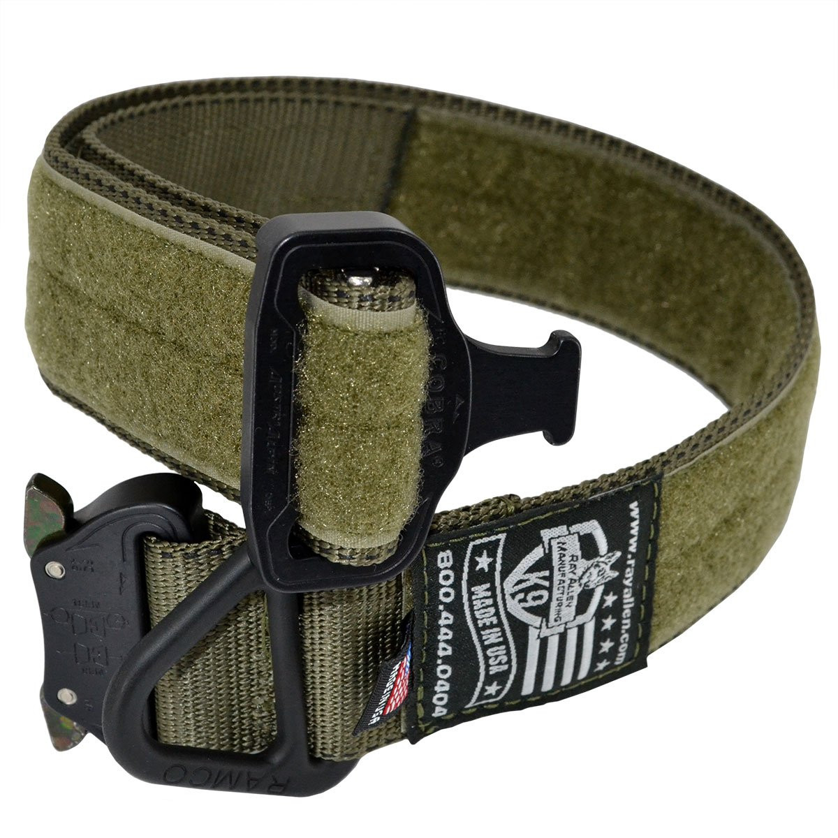 Cobra Buckle Dog Collar K9 Training Collar Working Dog