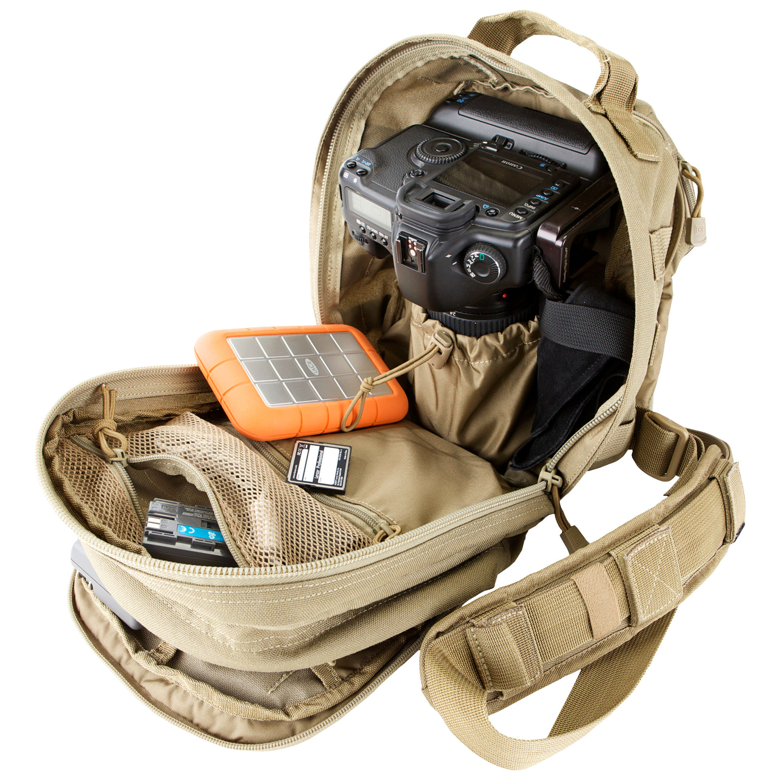 5.11 スリングバッグ RUSH MOAB 6 タンカラー 5.11 Tactical Rush Moab 6 | Sling Pack | Tactical Pack - Ray