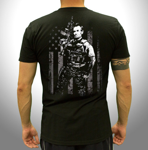 Tactical Abe T-Shirt main TS1989-BLK-M,TS1989-BLK-L,TS1989-BLK-XL,TS1989-BLK-XXL