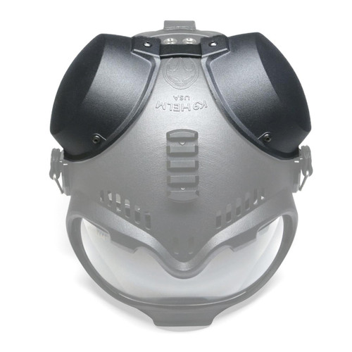 K9 Helm 2025 CS1-A2 Ear Covers with helmet ghosted main K9H-EC