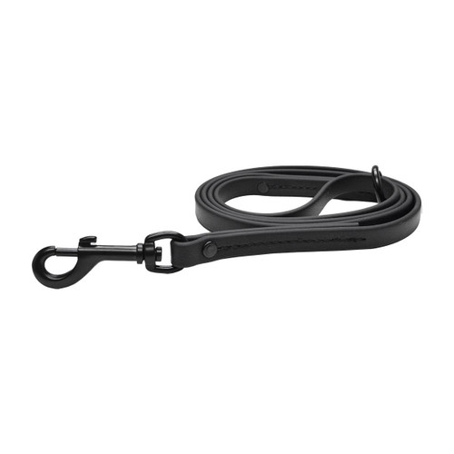 Standard Black Biothane Leash with O-Ring main B8548R,B8560R,B8572R