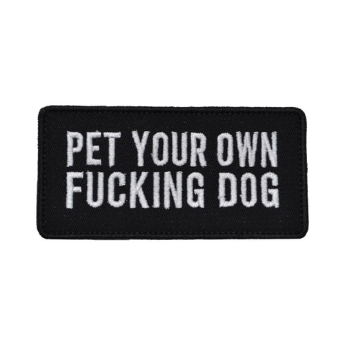 Pet Your Own F*cking Dog Patch main PYOFD-PATCH