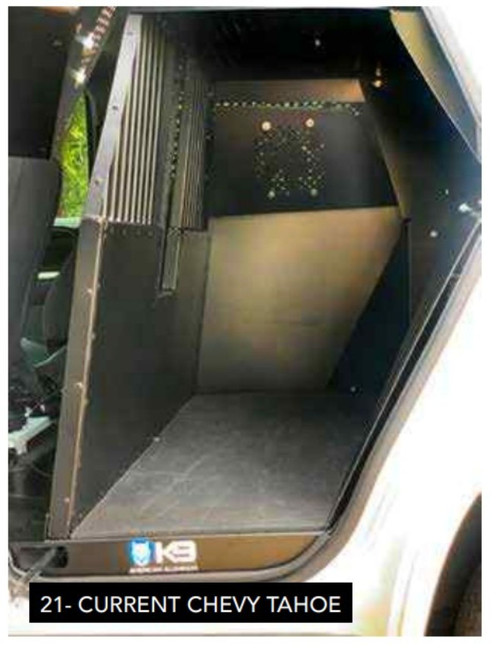 American Aluminum E/Z K9 Platform for Chevy Tahoe 2021-2025 main AA-K9-14-179-1