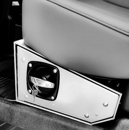 American Aluminum Under Seat Storage Vault for Chevy Crew Cab 2019-2022 main AA-VT-80-001-1