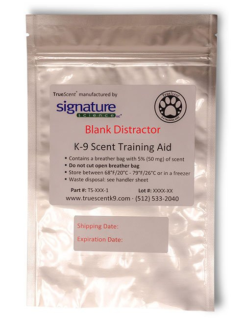 TrueScent Blank "Distractor" Training Aid by Signature Science main TS-003-1