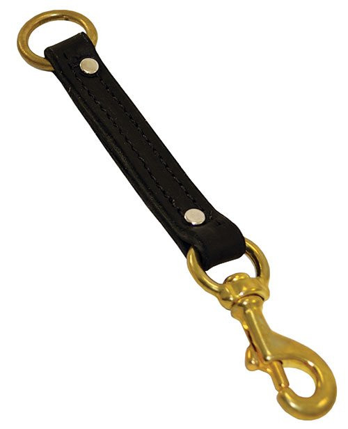 Flat Leather Tab main 3711-BLA