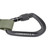 Nylon Adjustable Service Dog Leash with Frog Clip detail NSDL72-GRY
