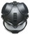 K9 Helm 2025 CS1-A2 Ear Covers on helmet top view detail K9H-EC