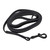 Standard Black Biothane Leash with O-Ring alt B8548R,B8560R,B8572R